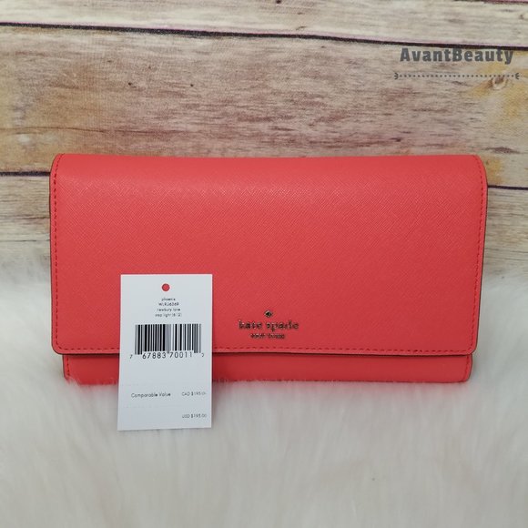 Kate Spade Phoenix newbury Lane Stoplight Wallet